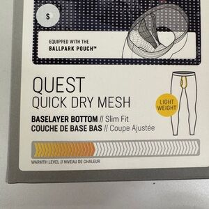 Saxx underlayer quest quick dry mesh base later bottom slim fit size small